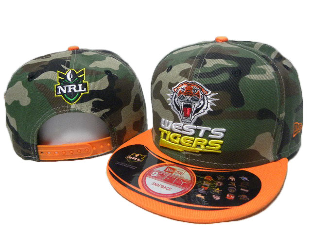 NRL Wests Tigers NE Snapback Hat #04